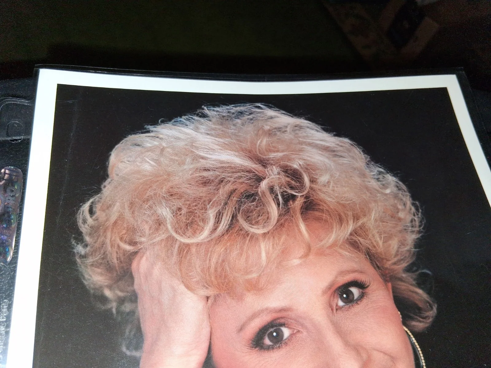 SINGER BRENDA LEE SIGNED 8x10 AUTOGRAPHED COLOR PHOTO ROCKIN AROUND XMAS TREE, image 3