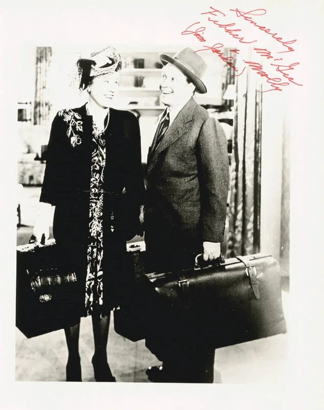 Jim Jordan — JIM "FIBBER MC GEE" JORDAN - AUTOGRAPHED SIGNED PHOTOGRAPH