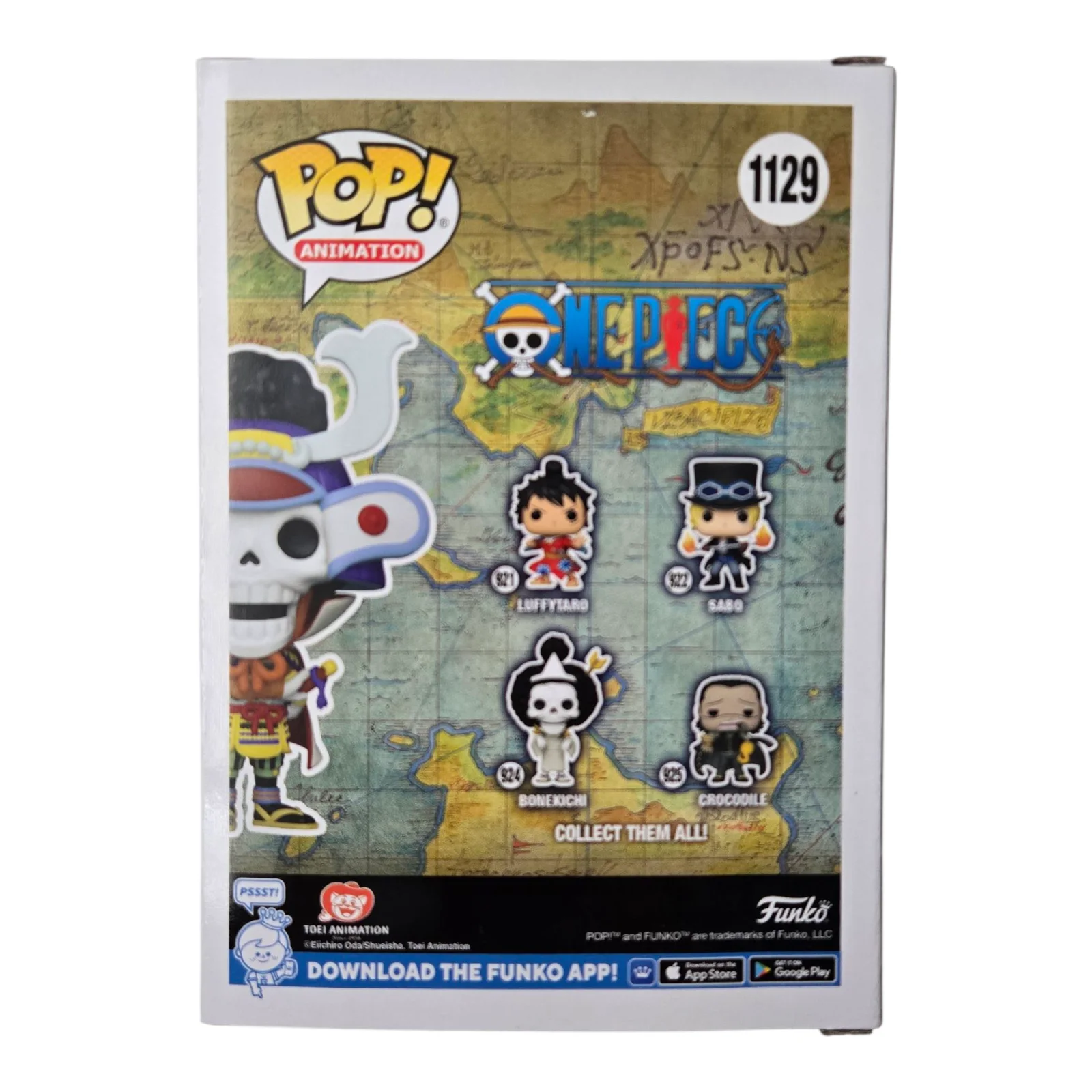 Ian Sinclair — Samurai Brook Signed Funko One Piece Pop Ian Sinclair Autograph JSA COA 260, image 3