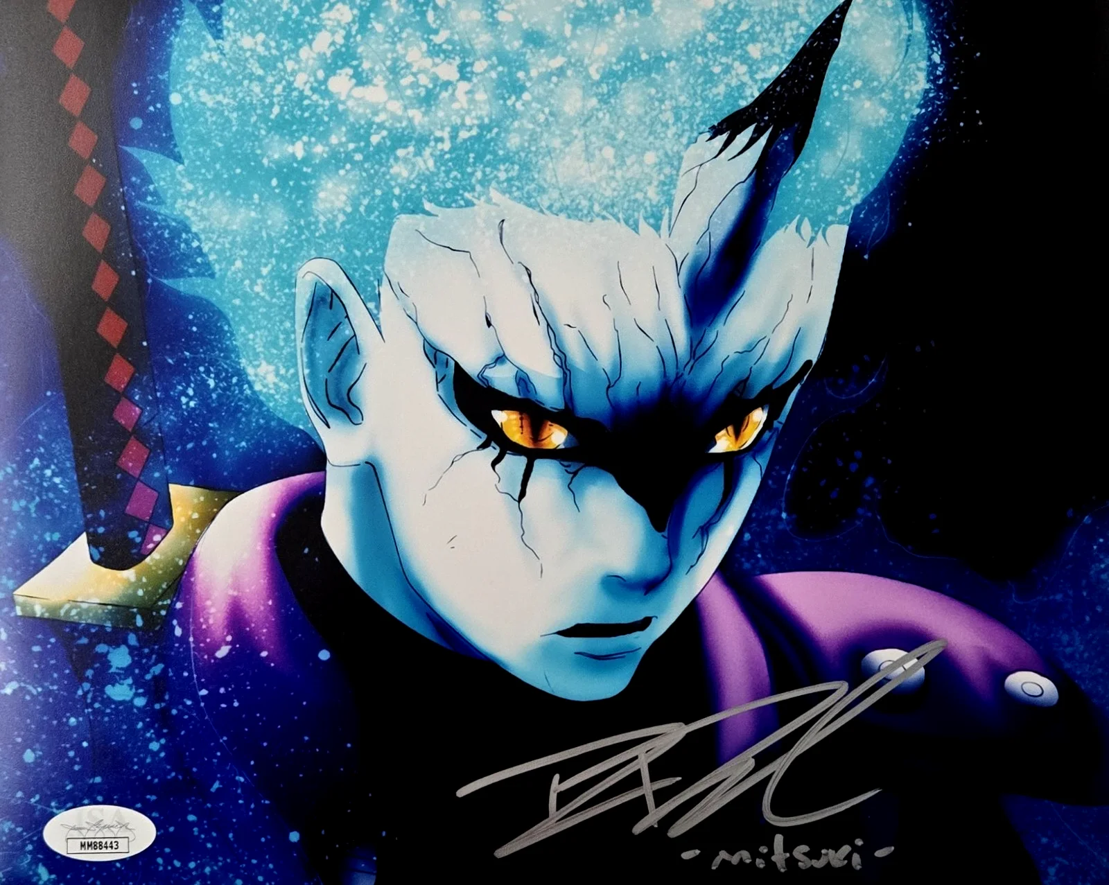 ROBBIE DAYMOND — Mitsuki Boruto Naruto Signed Photo Robbie Daymond Autograph 11x14 JSA COA 443