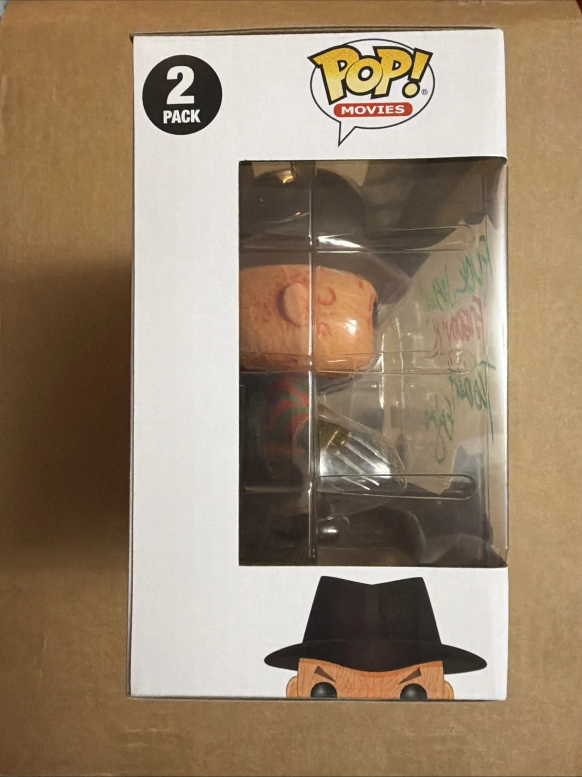 Robert Englund Ken Kirzinger — Robert Englund & Ken Kirzinger Signed/Autographed Funko Pop! 2pk. Prime COA., image 4