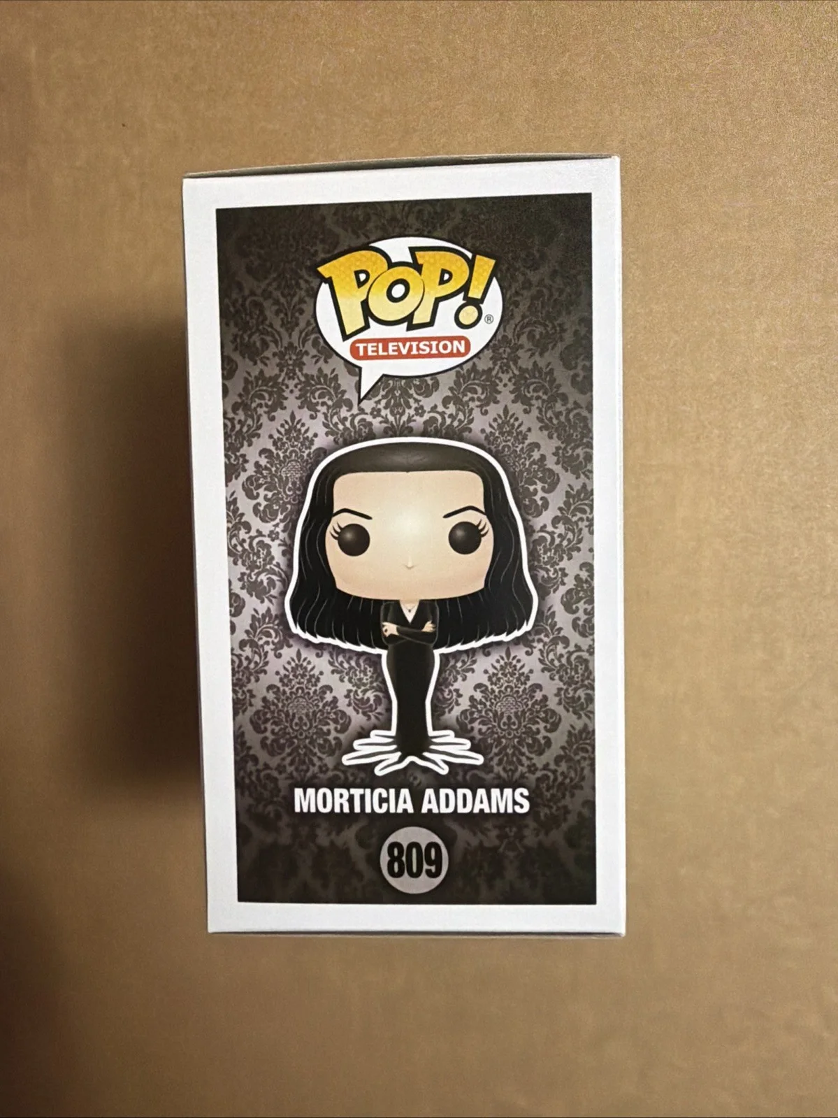 Anjelica Huston Signed/Autographed Funko Pop! Zobie COA. Inscribed “Morticia”, image 4