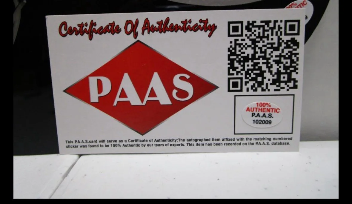Zac Brown Signed Autographed Pick Guard PAAS COA Authenticity Guaranteed, image 2