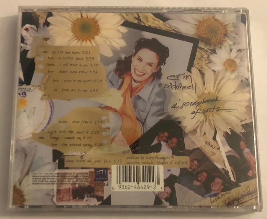 Erin O’Donnell A Scrapbook Of Sorts Signed Autographed CD 1996 CCG Very Good, image 2