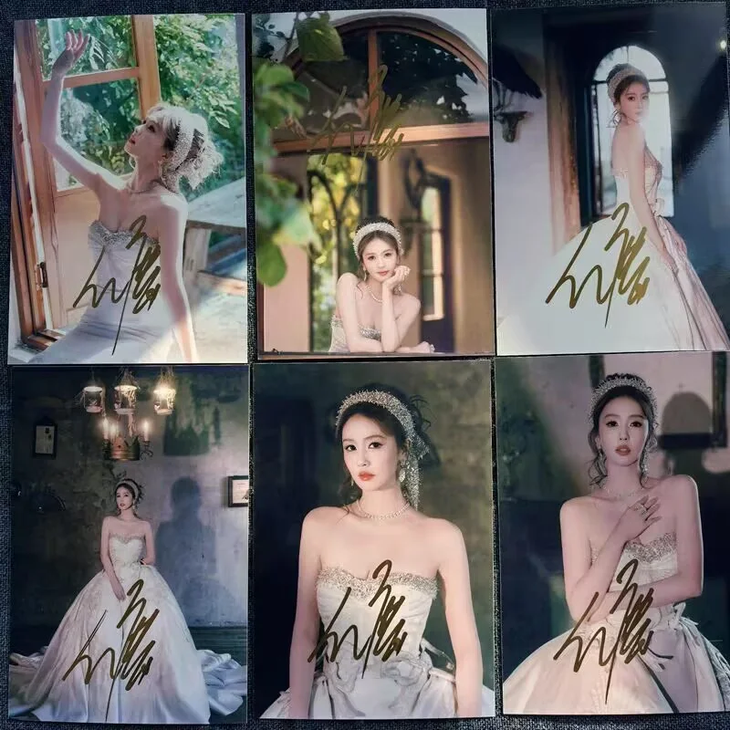 Bai Lu 白鹿 Autograph Photos Signed Photos Collectoion Signature, изображение 2