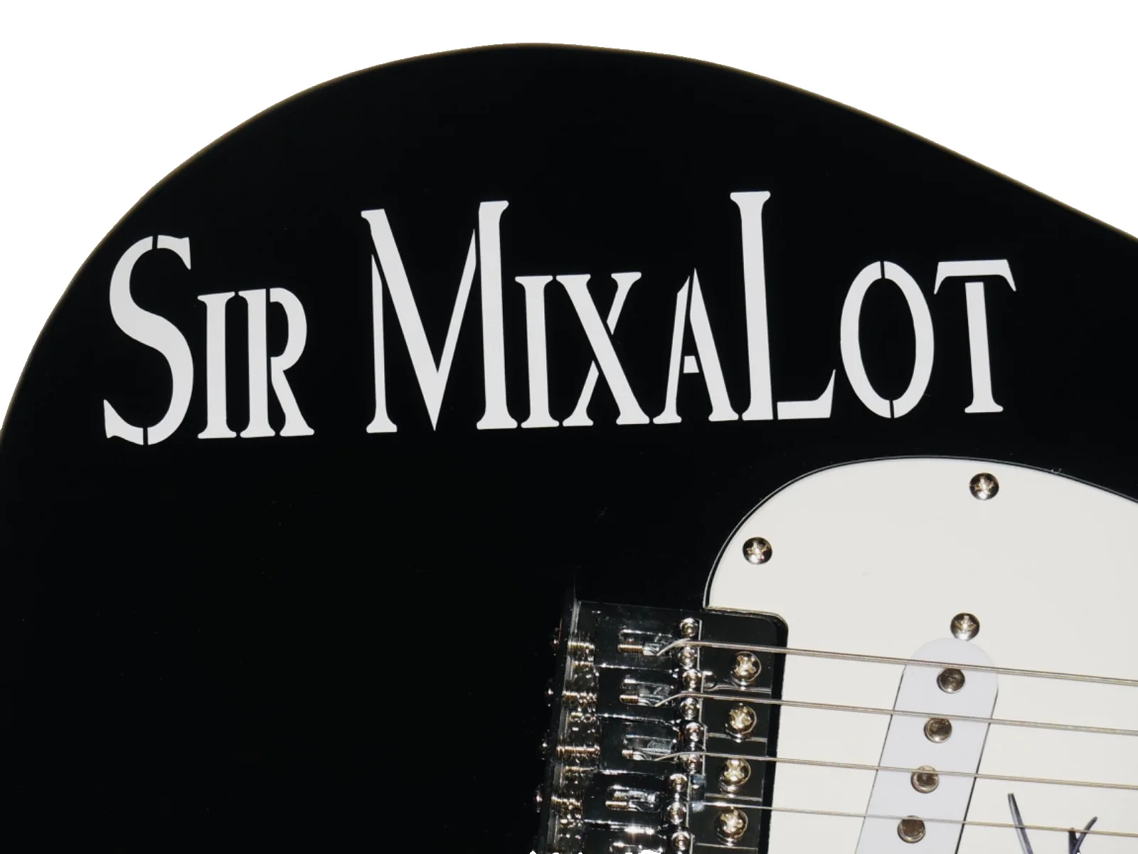 SIR MIX-A-LOT AUTOGRAPHED ELECTRIC GUITAR (BABY GOT BACK) - JSA COA!, изображение 3