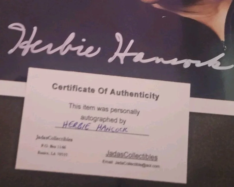 Herbie Hancock Signed 8x10 Photo Autographed Jazz Legend Grammy Winner COA, изображение 3