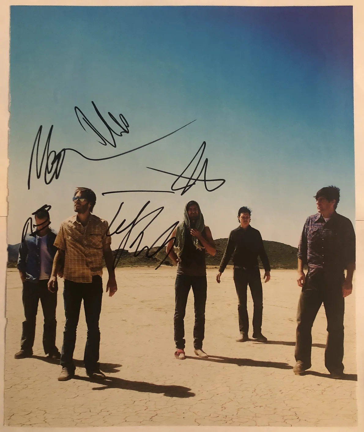 Emery Band Are You Listening? Signed Autographed Magazine Article & Photo 2010, изображение 2
