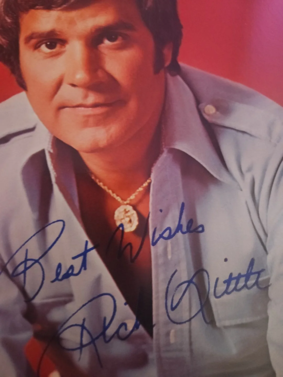 Rich Little Signed Autographed 8x10 Photo Legendary Impressionist TV Comedian, image 2