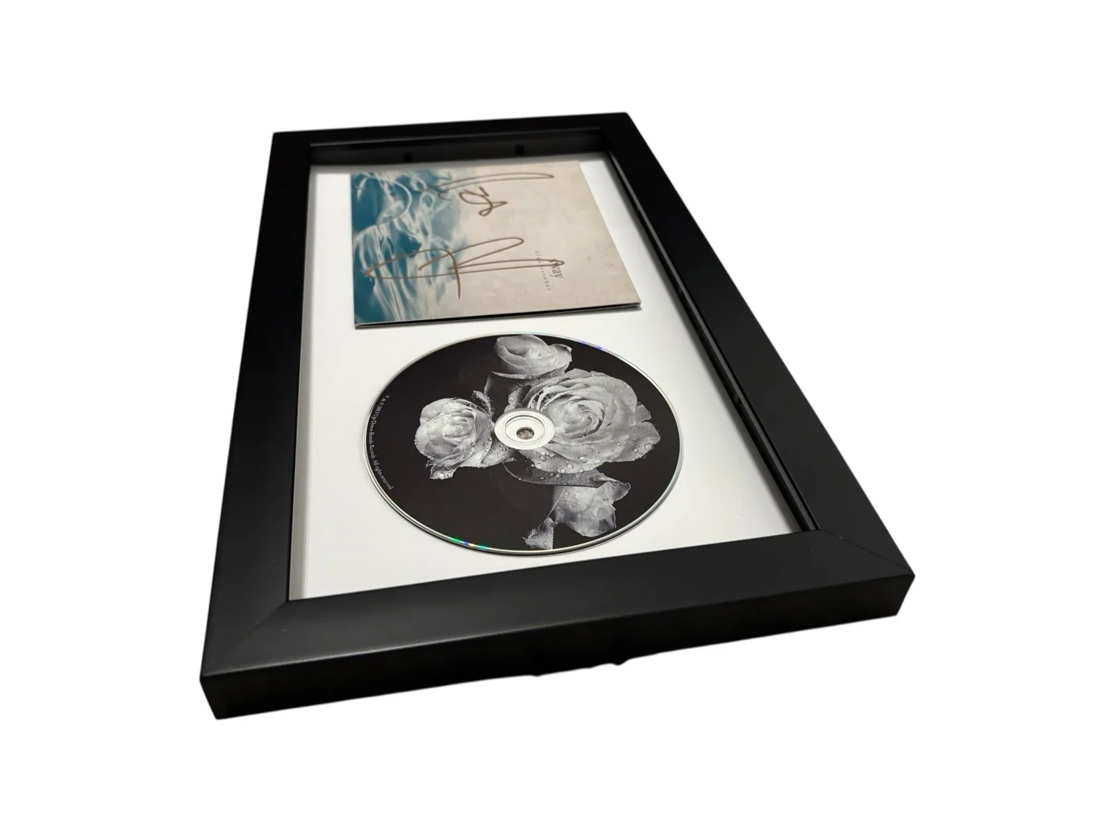 BLUE OCTOBER SIGNED AUTOGRAPH x2 SWAY FRAMED MATTED CD JUSTIN RYAN JSA CERT COA, image 5