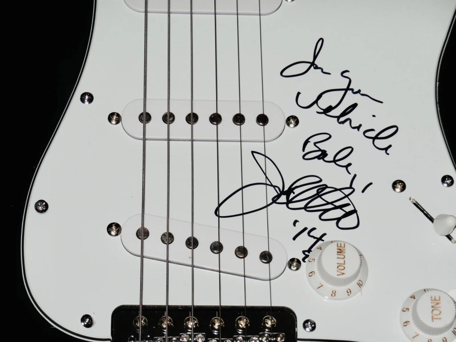 JIM PETRICK AUTOGRAPHED ELECTRIC GUITAR (IDES OF MARCH) - JSA COA!, изображение 2