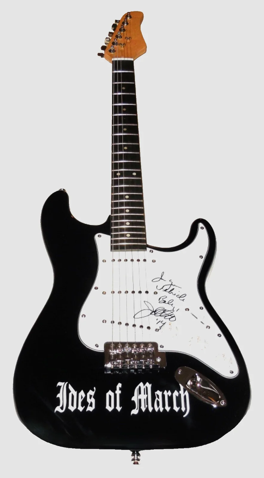 JIM PETRICK AUTOGRAPHED ELECTRIC GUITAR (IDES OF MARCH) - JSA COA!, изображение 5