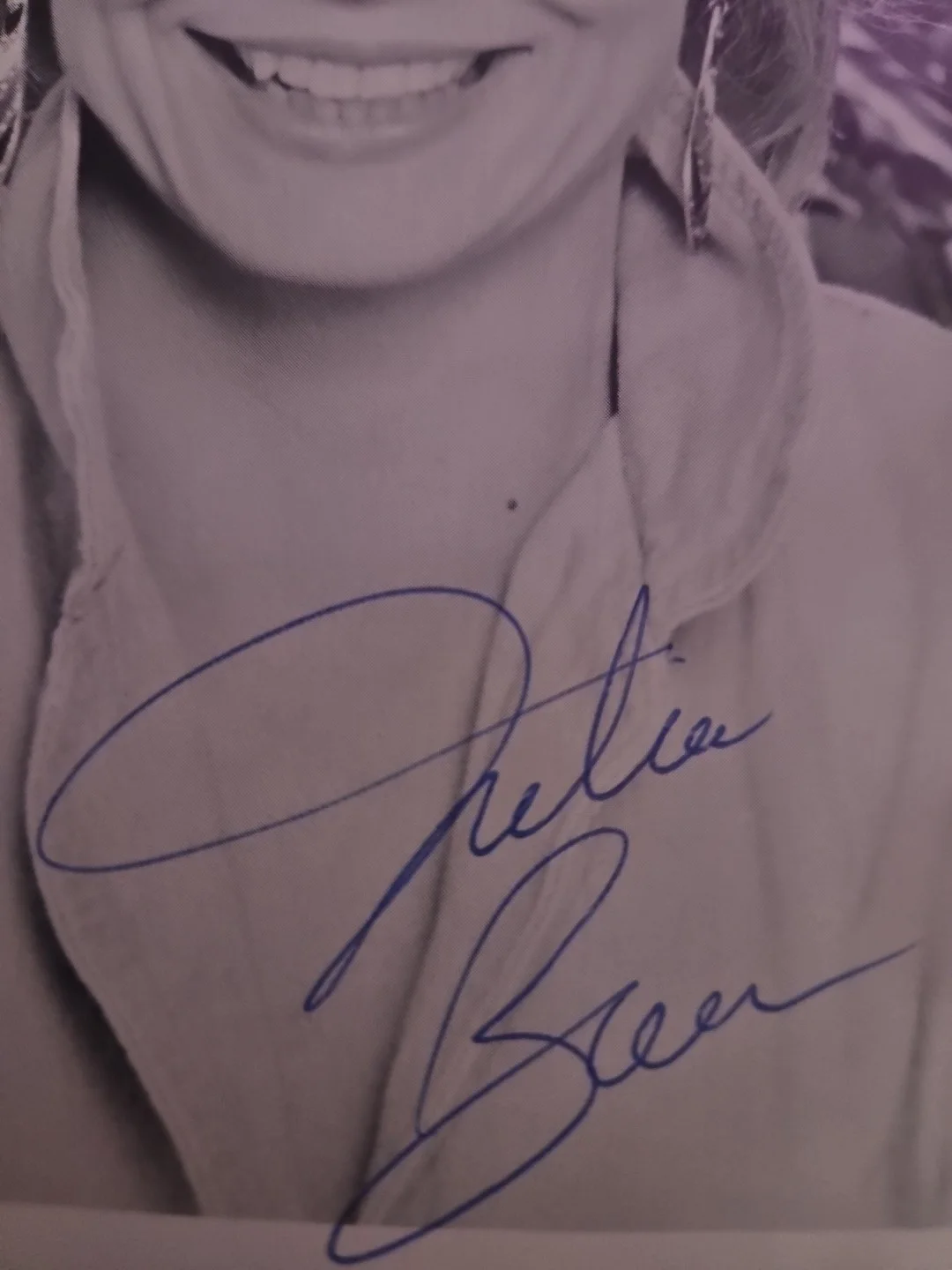 Julia Barr Signed 5x7 Photo All My Children One Life to Live Actress Autograph, изображение 2