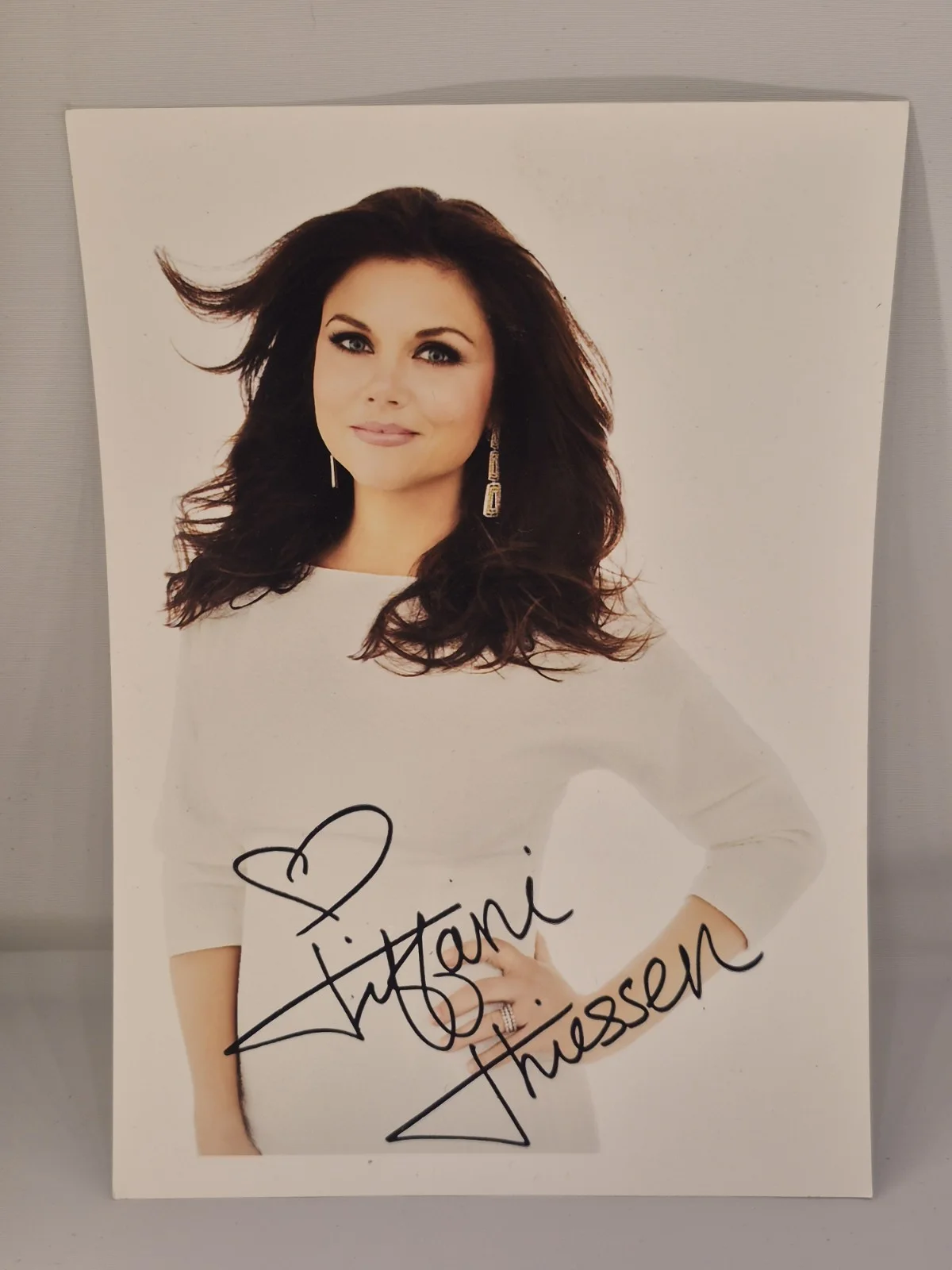 Tiffany Amber Thiessen — Tiffani Amber Thiessen Television Star 5x7 Signed Photo Autographed Auto Picture