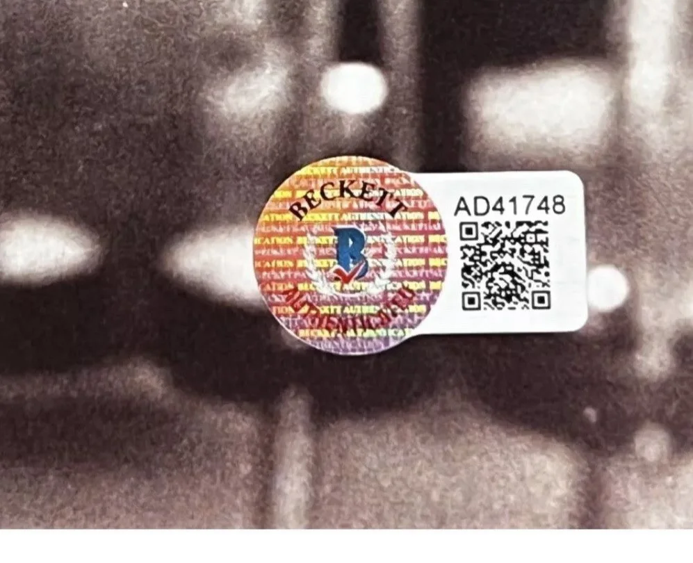 BAS COA LORI FETRICK SIGNED 8x10 PHOTO Beckett Sticker, изображение 2