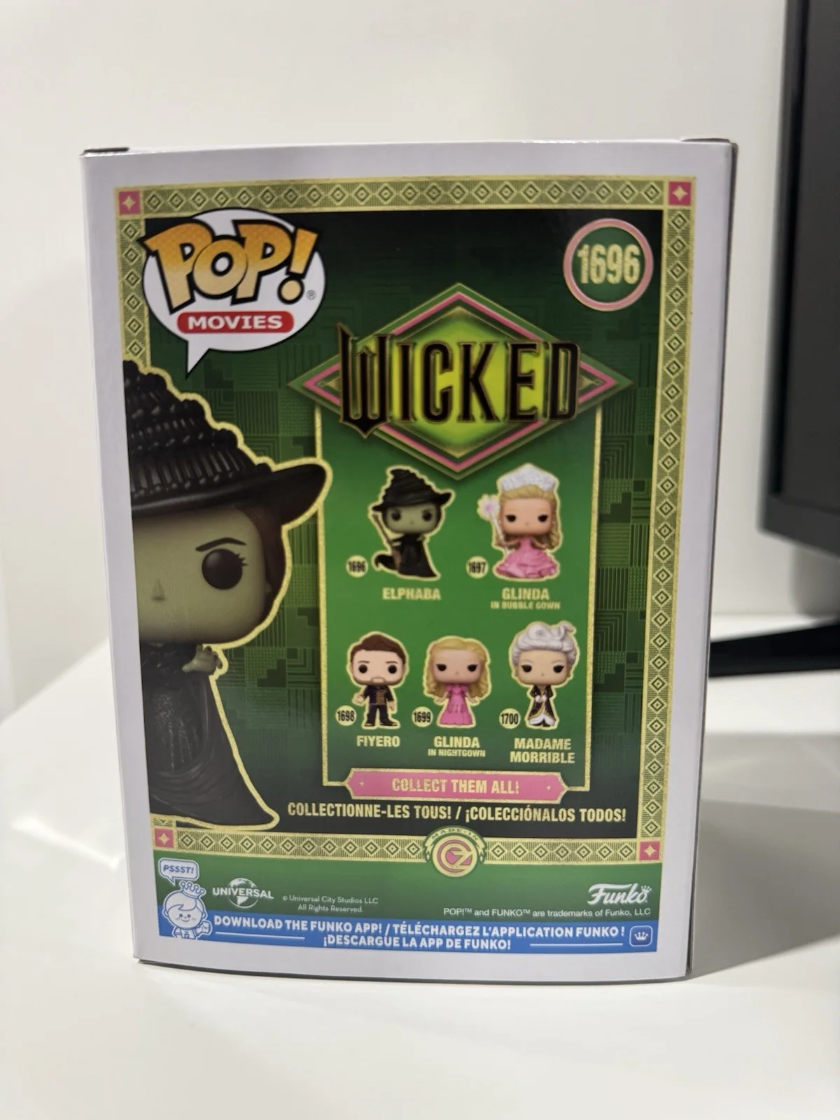 Cynthia Erivo — CYNTHIA ERIVO Signed Funko Pop #1696! Elphaba! Wicked! PROOF, изображение 4