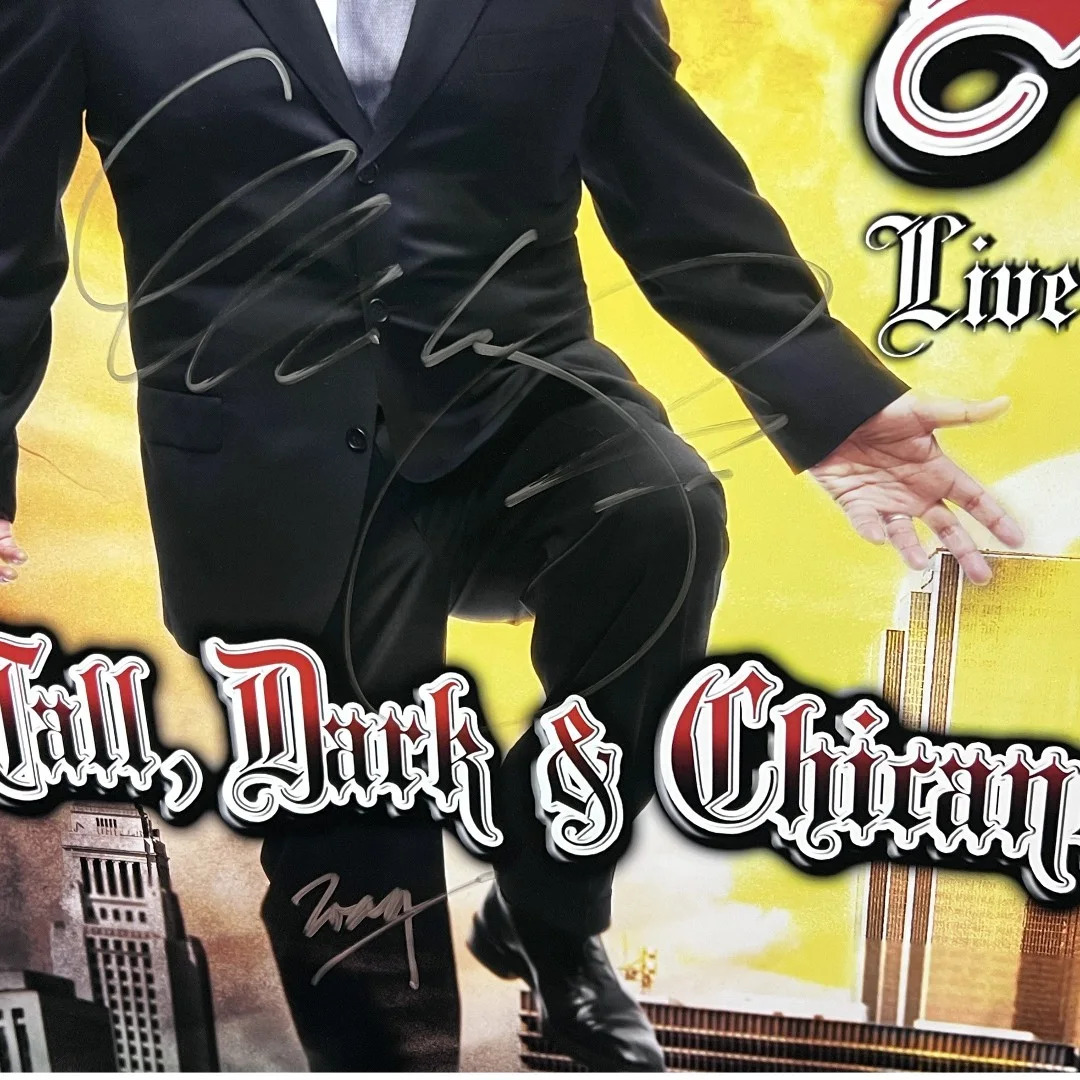 2009 Autographed George Lopez Tall, Dark & Chicano Live In Concert 22x28" Poster, изображение 2