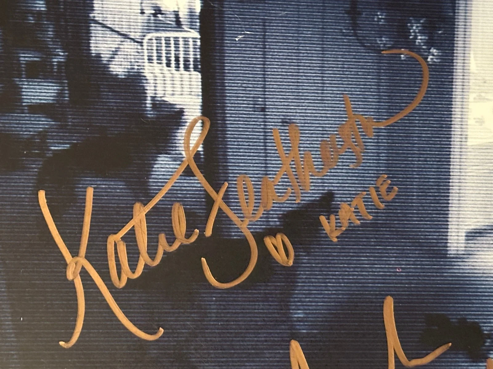 Katie Featherston Micah Sloat — Katie Featherston Micah Sloat x2 Signed Paranormal Activity Framed 11x17 JSA COA, image 5