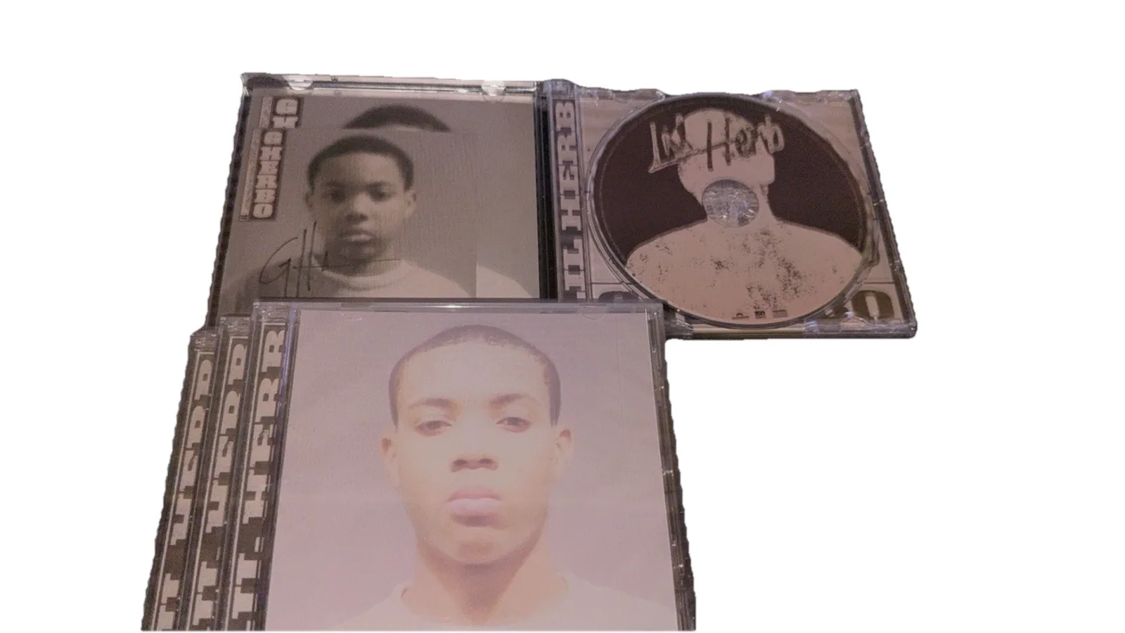 G Herbo Lil Herb CD Album Autographed *SEALED*, image 4
