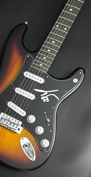 GFA Dave Matthews Band * STEFAN LESSARD * Signed Electric Guitar PROOF COA, image 4