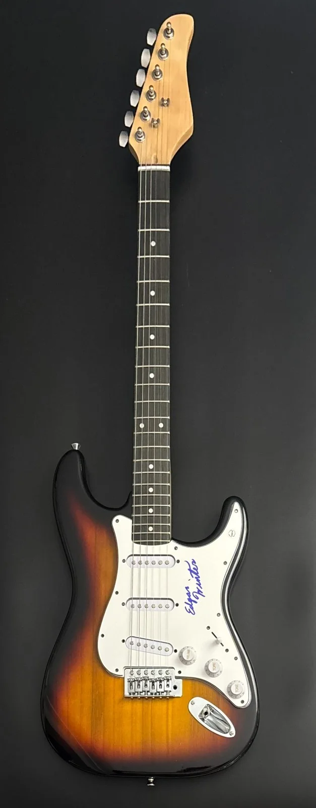 GFA Free Ride Rock Legend * EDGAR WINTER * Signed Electric Guitar PROOF AD2 COA, изображение 2