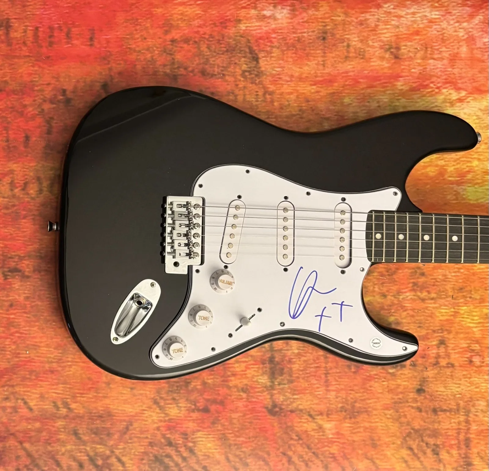 GFA Blood Water & Darkside * GRANDSON * Signed Electric Guitar PROOF G6 COA, image 2