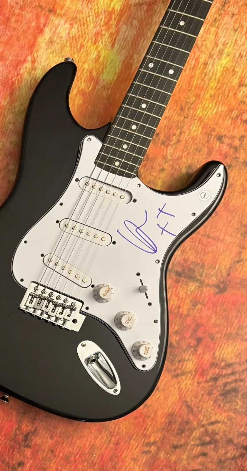 GFA Blood Water & Darkside * GRANDSON * Signed Electric Guitar PROOF G6 COA, image 5