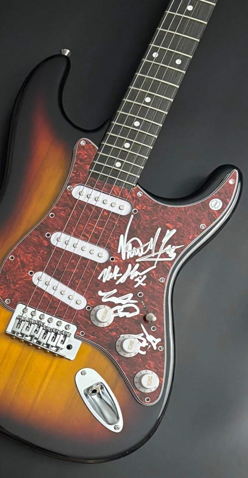GFA Another Life x4 Band * ANY GIVEN SIN * Signed Electric Guitar PROOF A6 COA, image 4