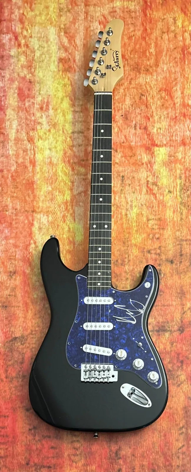 GFA Three Days Grace Singer * ADAM GONTIER * Signed Electric Guitar PROOF COA, image 2