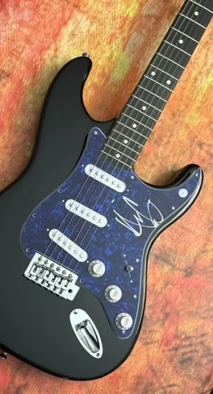 GFA Three Days Grace Singer * ADAM GONTIER * Signed Electric Guitar PROOF COA, image 4