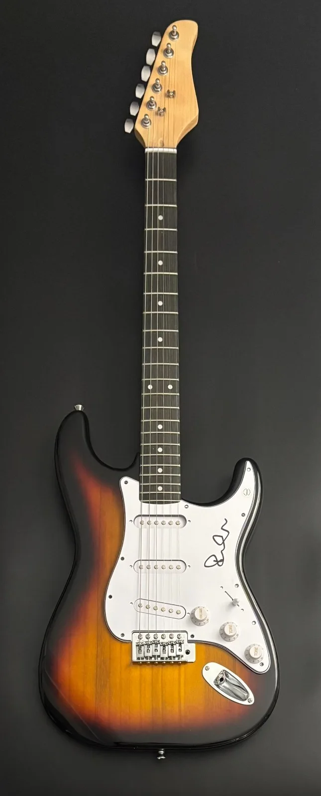GFA Ryan O'Neal Singer * SLEEPING AT LAST * Signed Electric Guitar PROOF COA, image 4