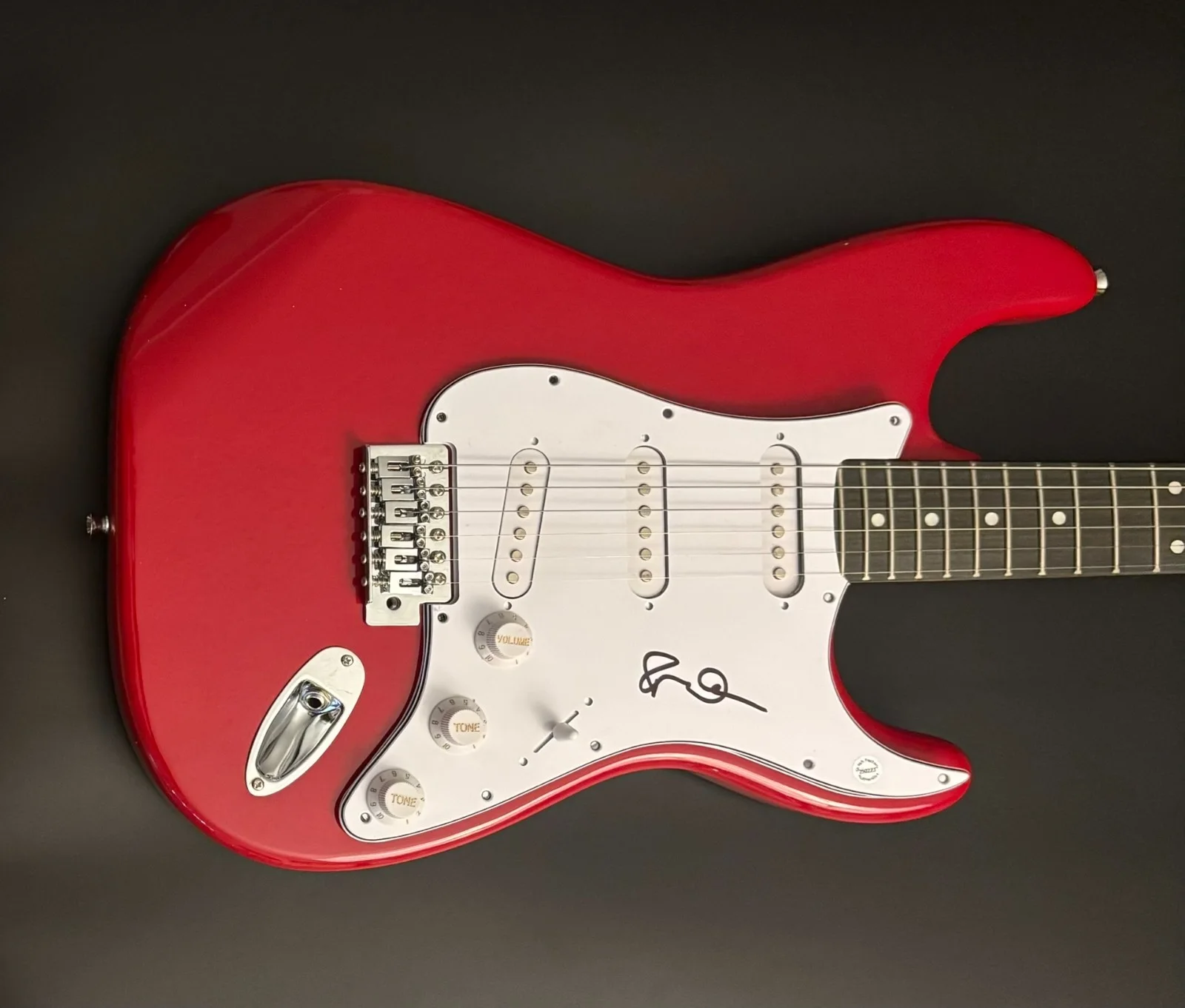 GFA Ryan O'Neal Singer * SLEEPING AT LAST * Signed Electric Guitar PROOF COA, image 5