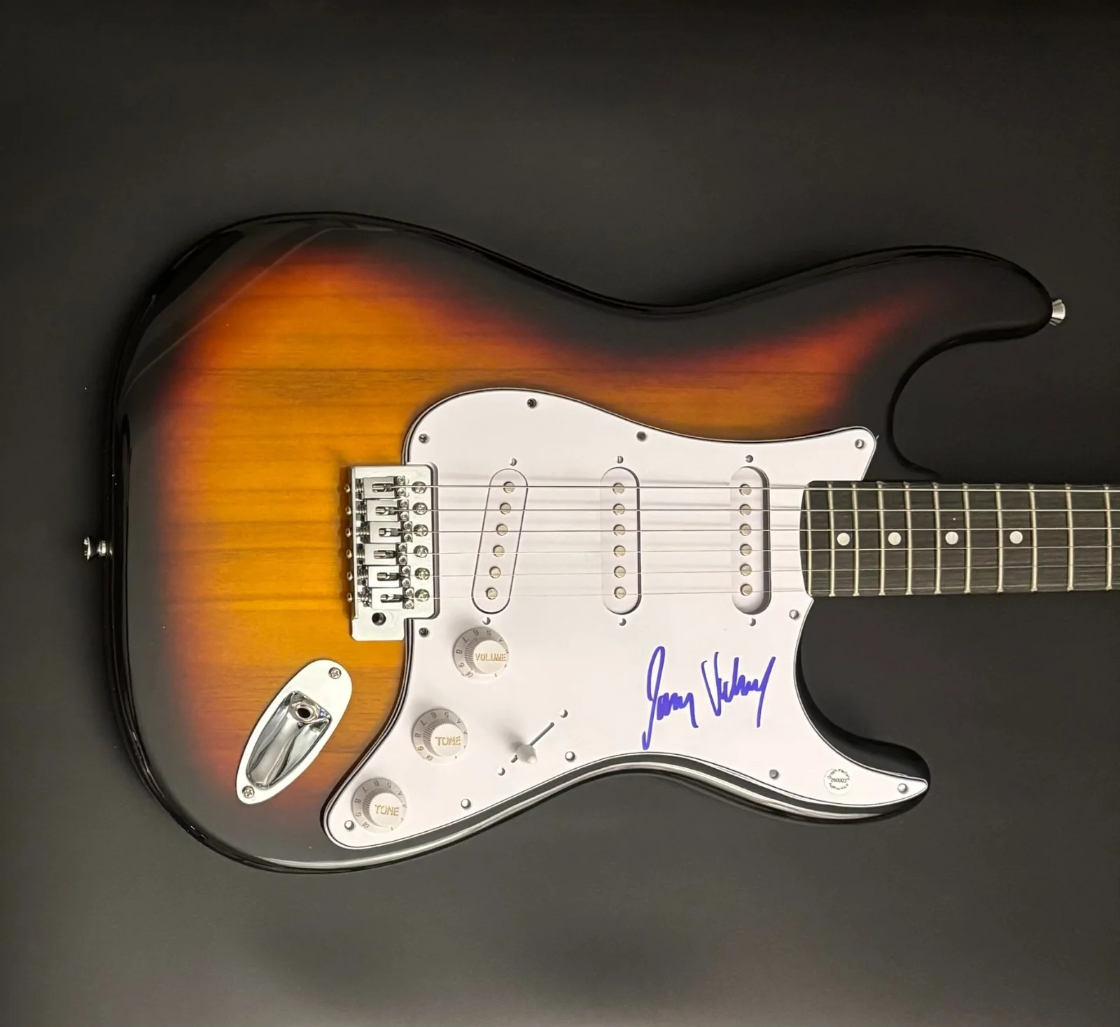 GFA Pressure & Until Morning Star * JAMES VICKERY * Signed Electric Guitar COA, изображение 4