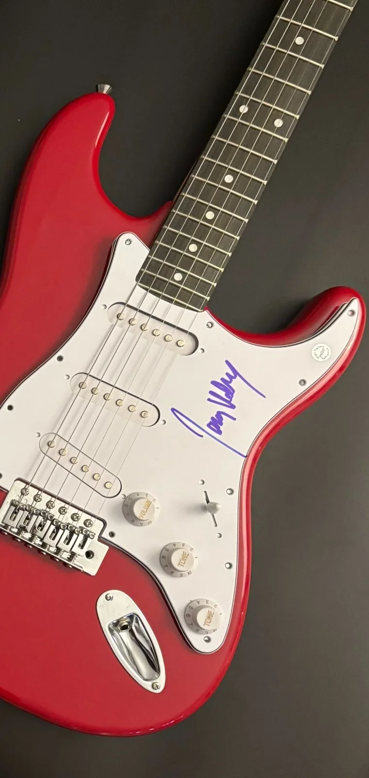 GFA Pressure & Until Morning Star * JAMES VICKERY * Signed Electric Guitar COA, image 3