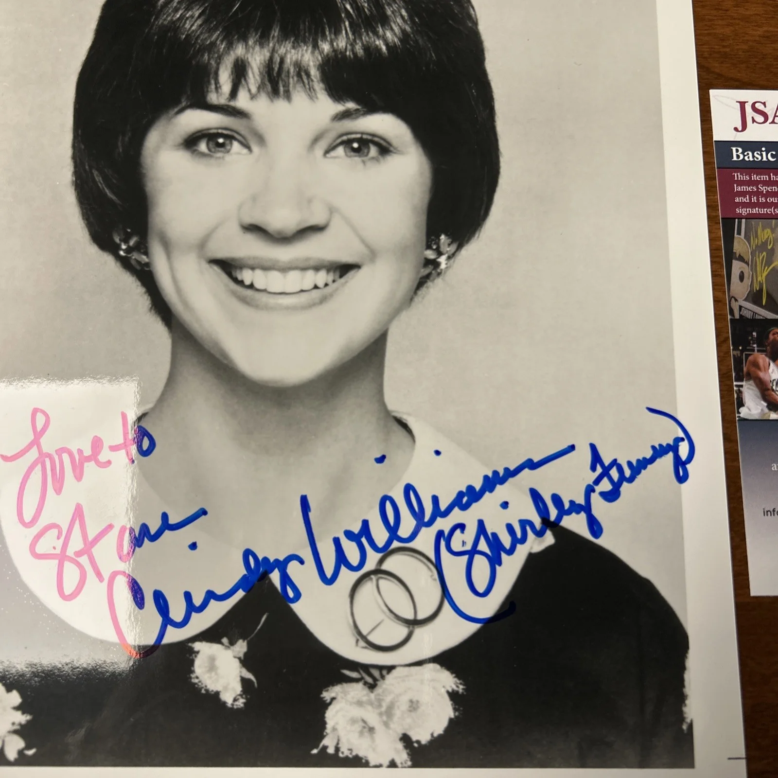 Cindy Williams — Laverne & Shirley Cindy Williams VINTAGE 8x10 Autograph Photo JSA COA W, изображение 3