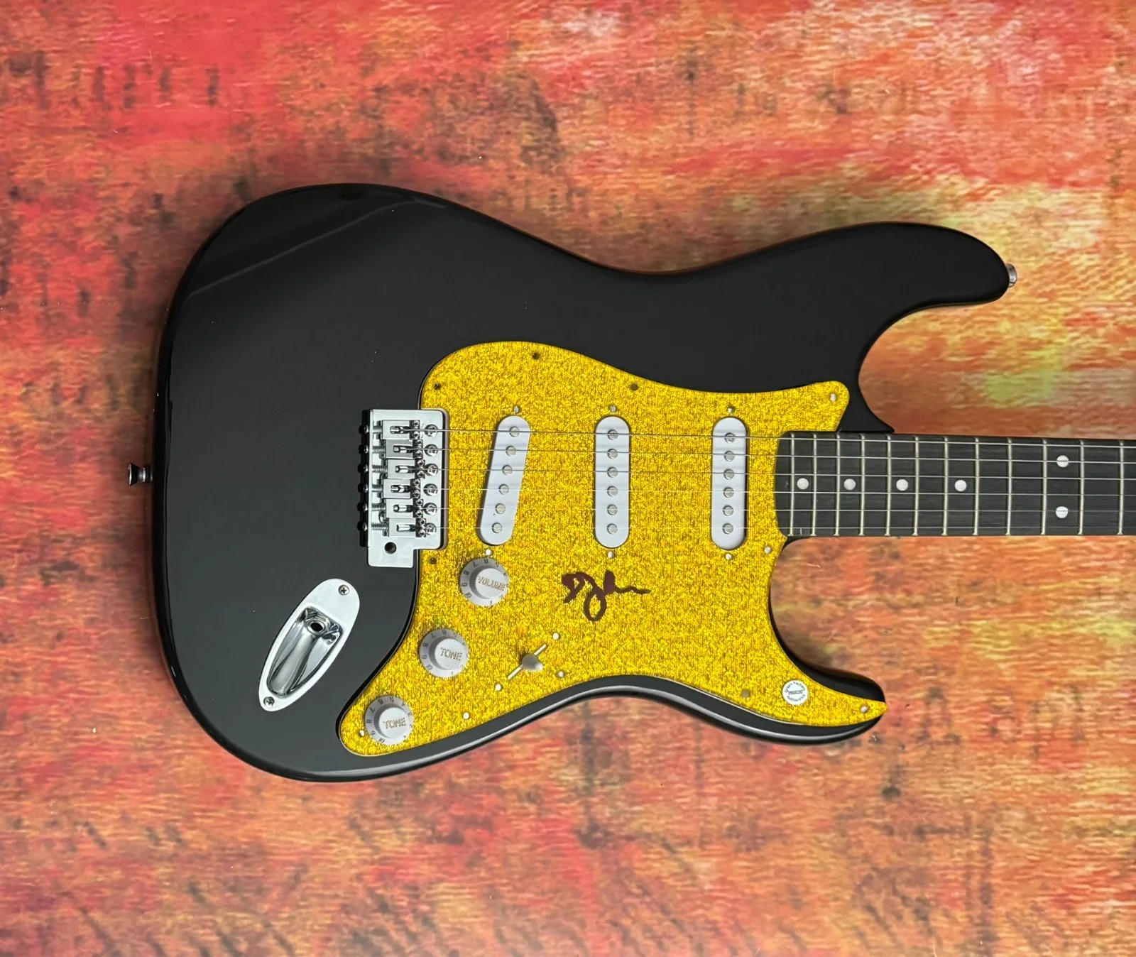 GFA Loverboy Working for the Weekend * DOUG JOHNSON * Signed Electric Guitar COA, image 4