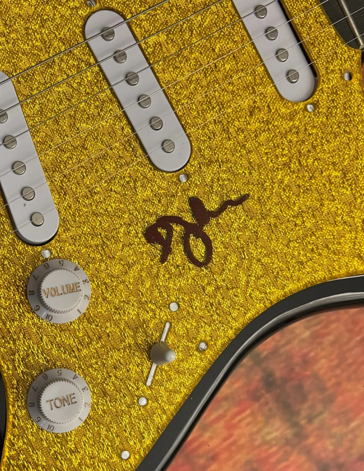 GFA Loverboy Working for the Weekend * DOUG JOHNSON * Signed Electric Guitar COA, image 5