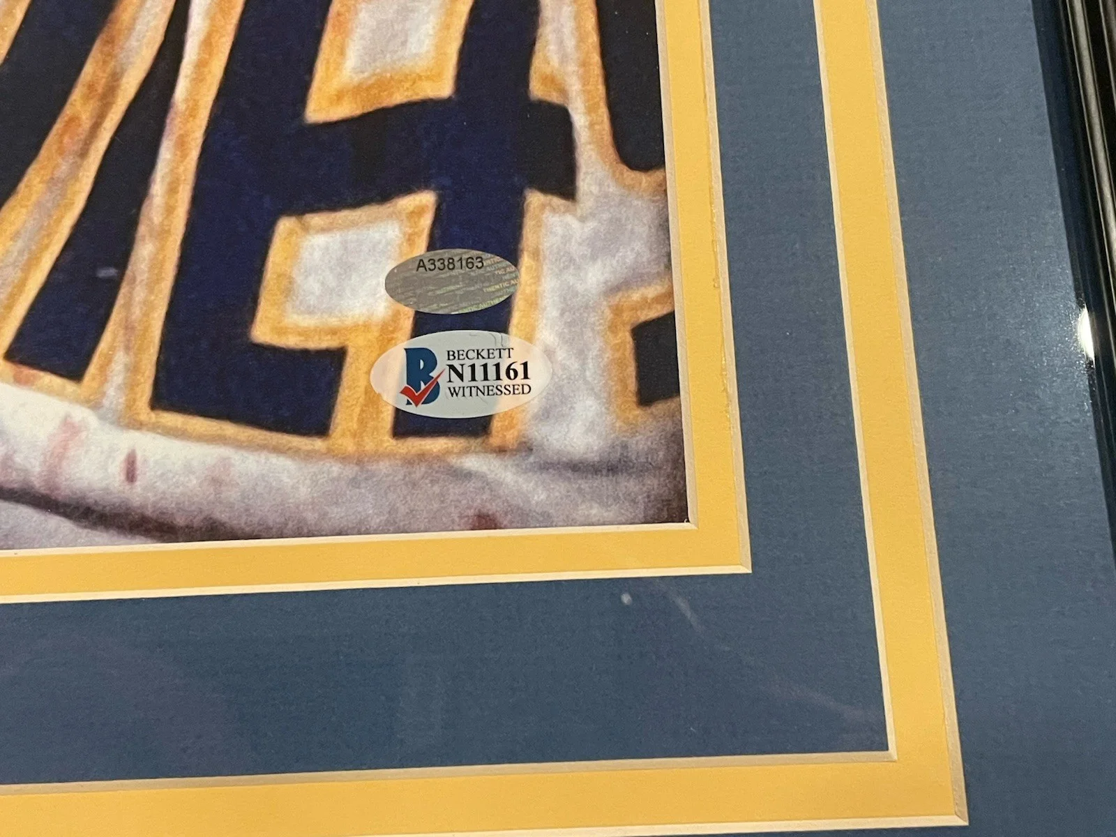 Slap Shot Hansen Brothers Autograph Picture Frame!!, image 3