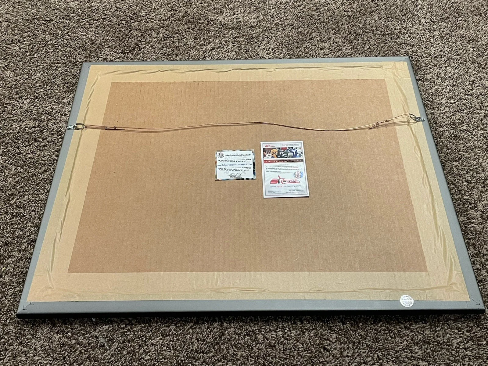 Slap Shot Hansen Brothers Autograph Picture Frame!!, image 5