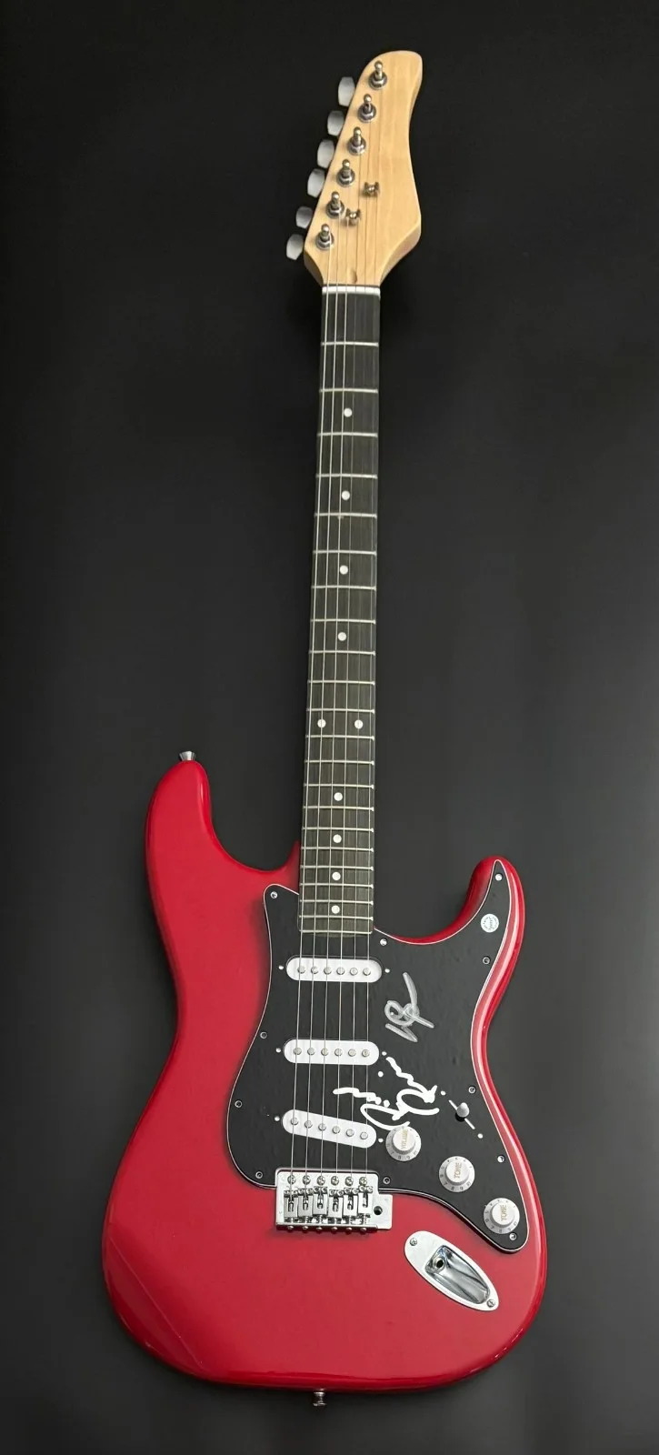 GFA Robb Reiner Steve Lips Kudlow * ANVIL * Band Signed Electric Guitar AD2 COA, изображение 3