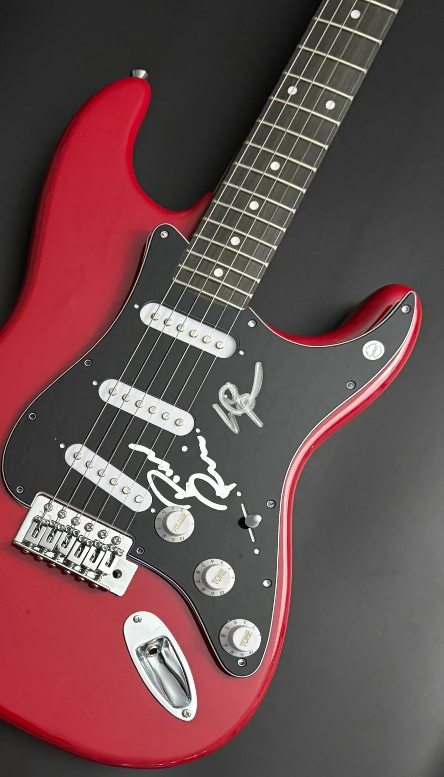GFA Robb Reiner Steve Lips Kudlow * ANVIL * Band Signed Electric Guitar AD2 COA, изображение 4