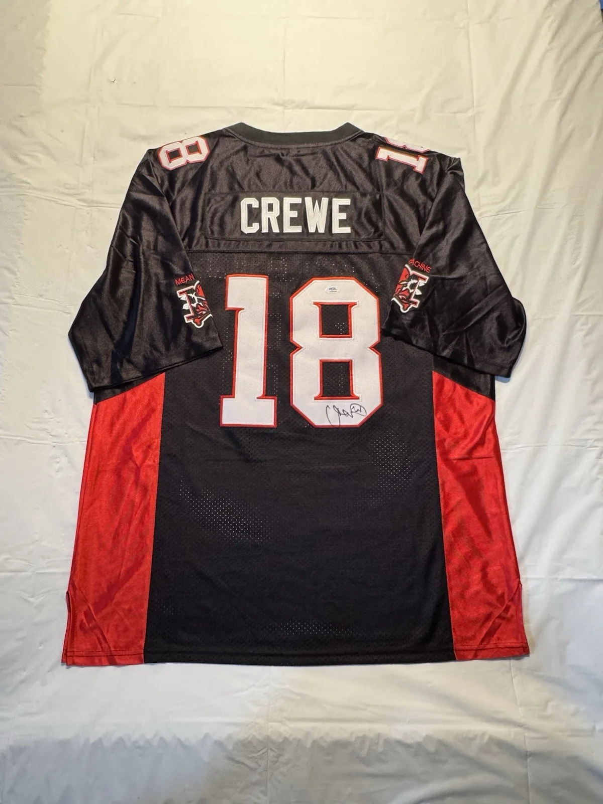 Adam Sandler — ADAM SANDLER SIGNED AUTOGRAPH PAUL CREWE THE LONGEST YARD JERSEY PSA/DNA COA, image 4
