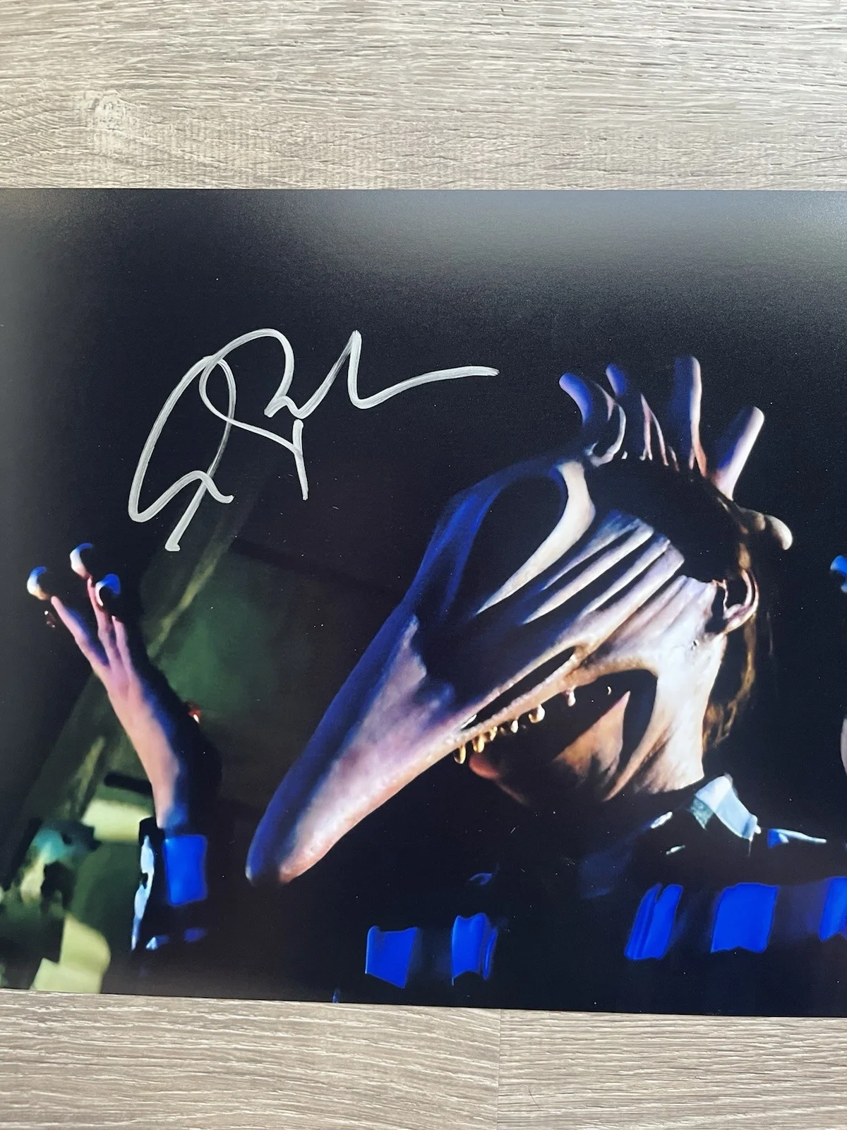Alec Baldwin — Alec Baldwin Signed Beetlejuice 11x14 Photo JSA COA Adam Maitland Horror Auto, изображение 3