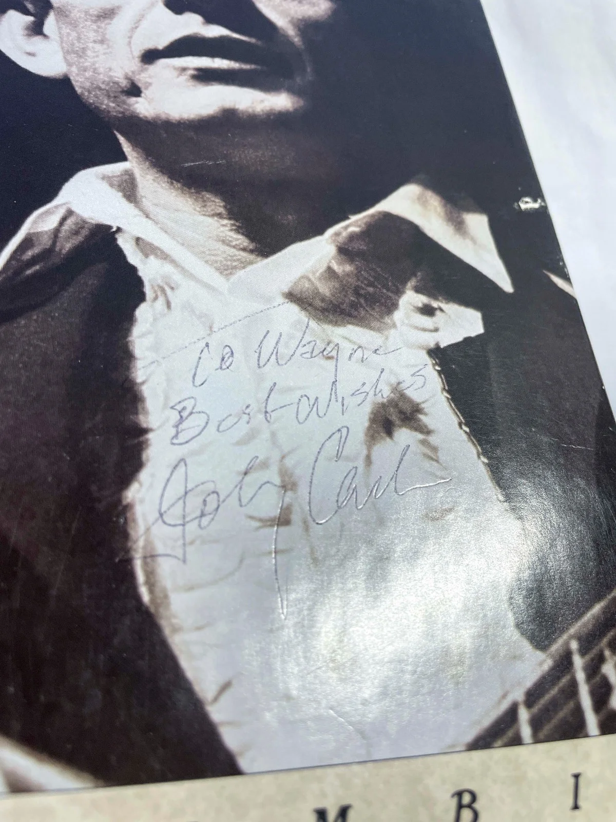 Johnny Cash Signed Essential 1955-1983 Columbia Classics 3 Cassette Box Set JSA, image 5