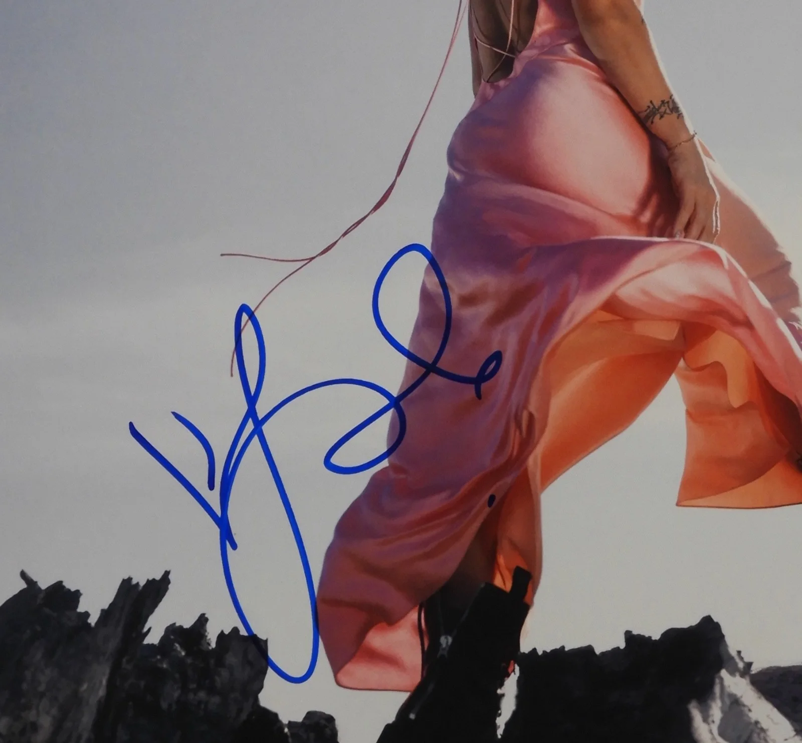 P!NK ACOA Signed Autograph Record Album Vinyl Trustfall PINK, image 2