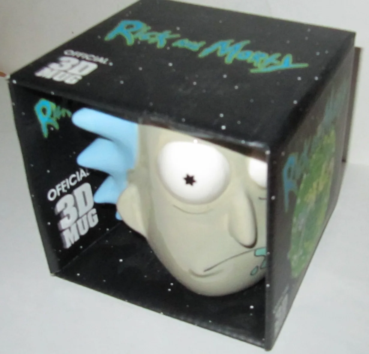 Rick and Morty 3D Novelty Mug Carton Network Face, image 2