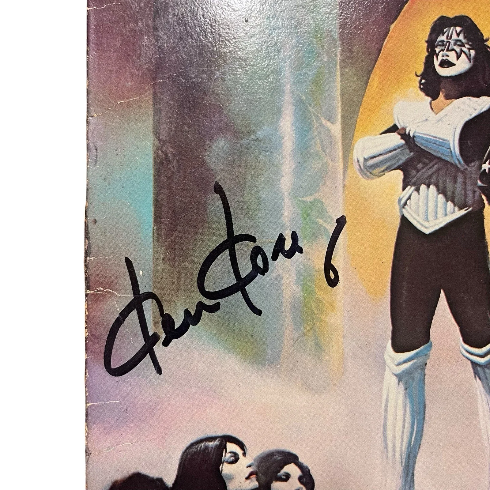 Ken Kelly Signed Autographed Kiss Love Gun Vinyl Album, изображение 2