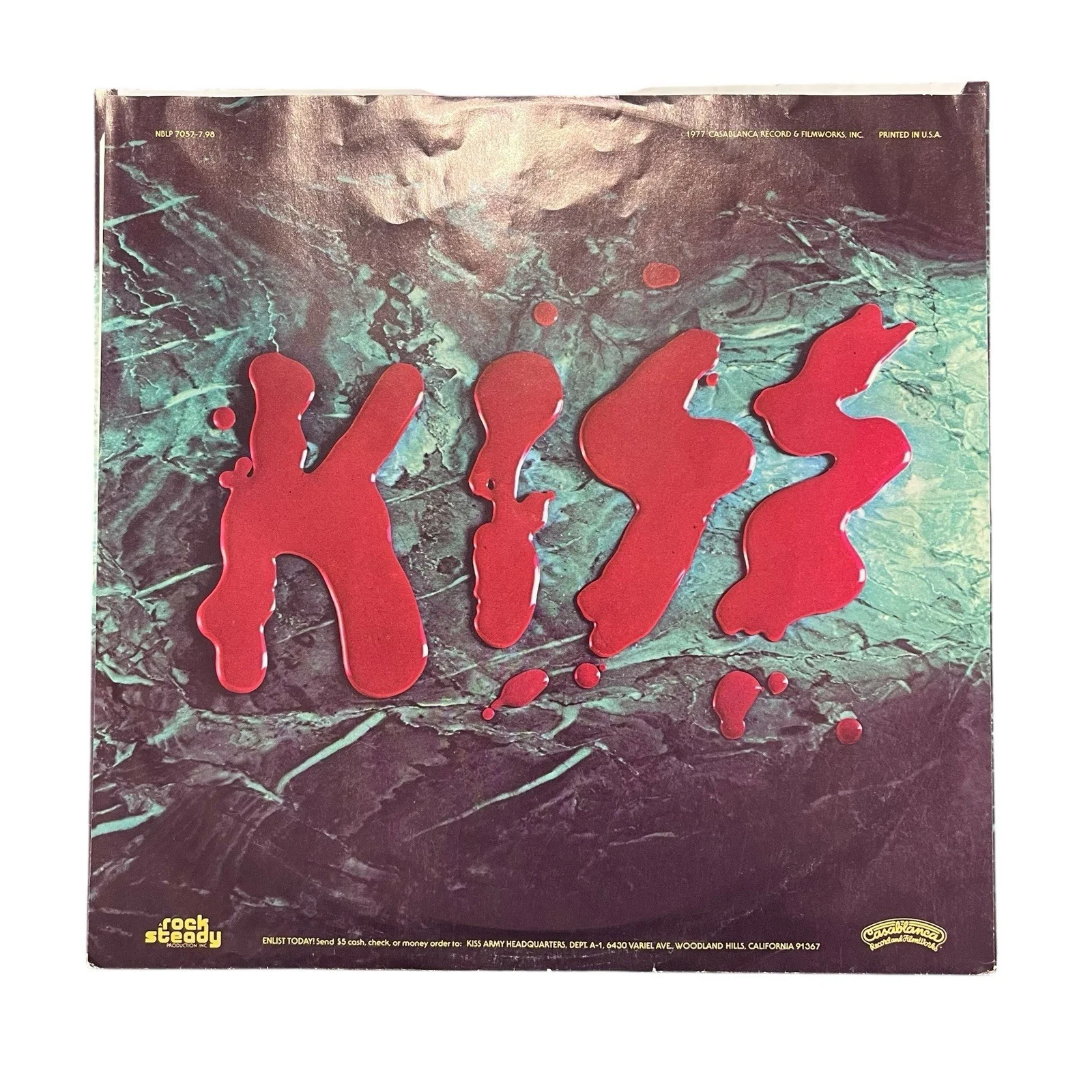 Ken Kelly Signed Autographed Kiss Love Gun Vinyl Album, изображение 4