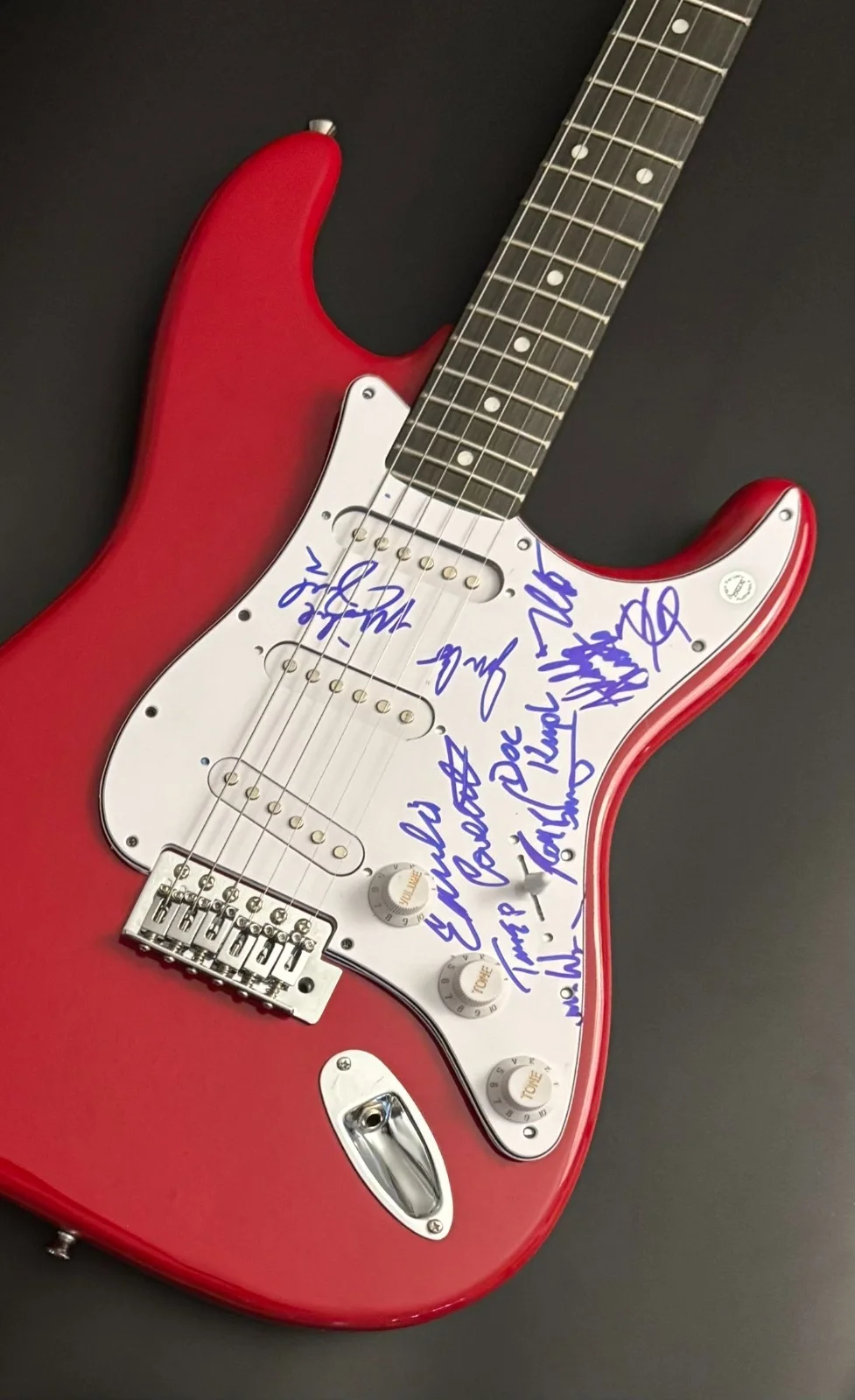 GFA Funk Full x10 Band * TOWER OF POWER * Signed Electric Guitar PROOF COA, изображение 5