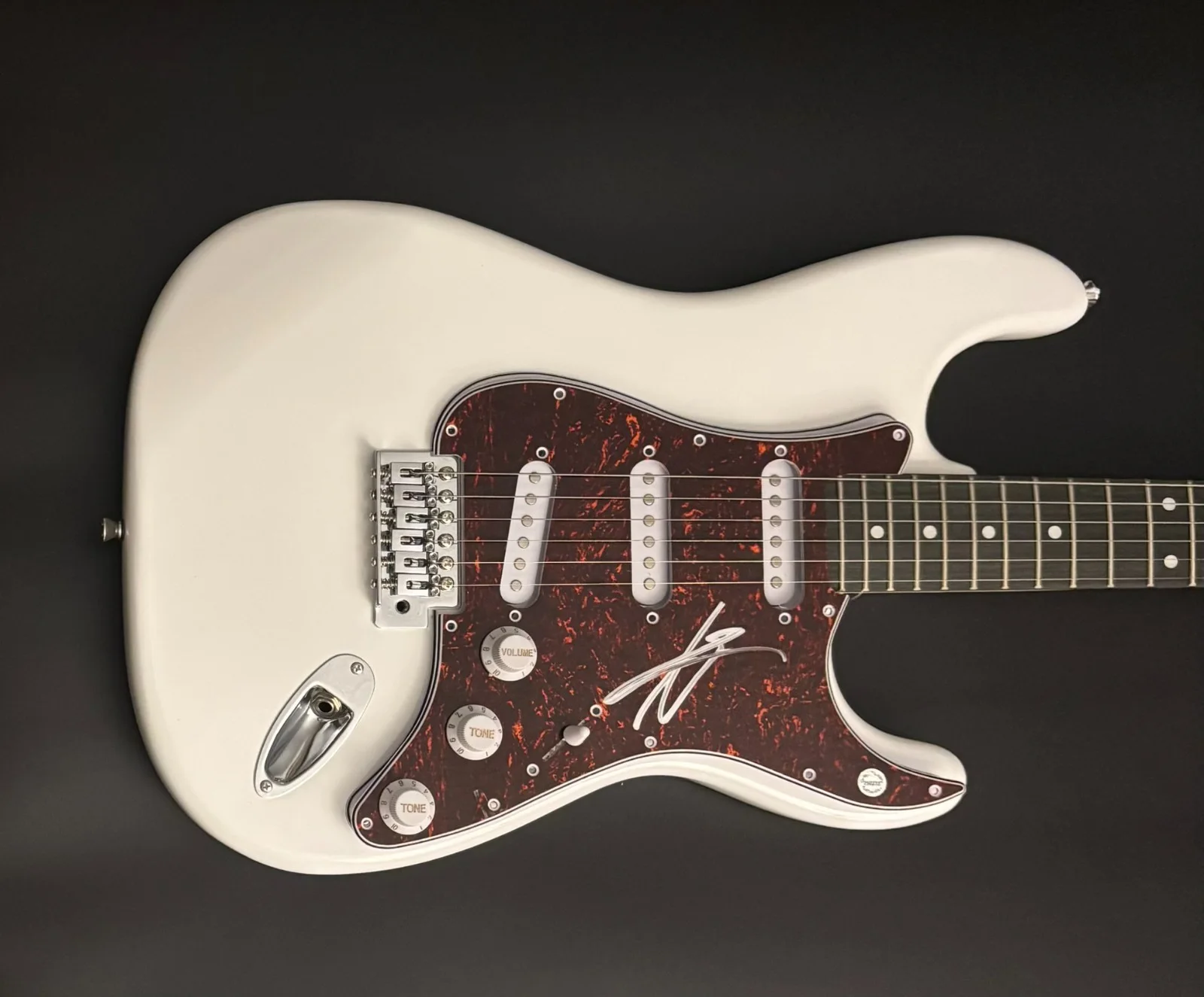 GFA Creed Rock Star * SCOTT STAPP * Signed Electric Guitar PROOF COA, image 2